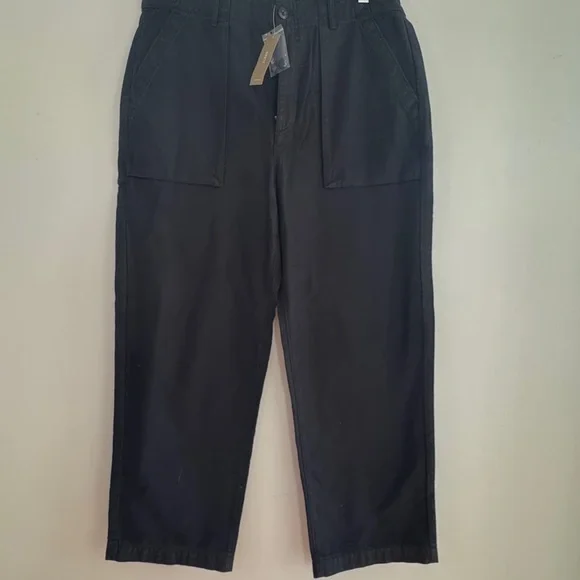 NWT J. Crew Black Wide Leg Pants - Picture 1 of 6